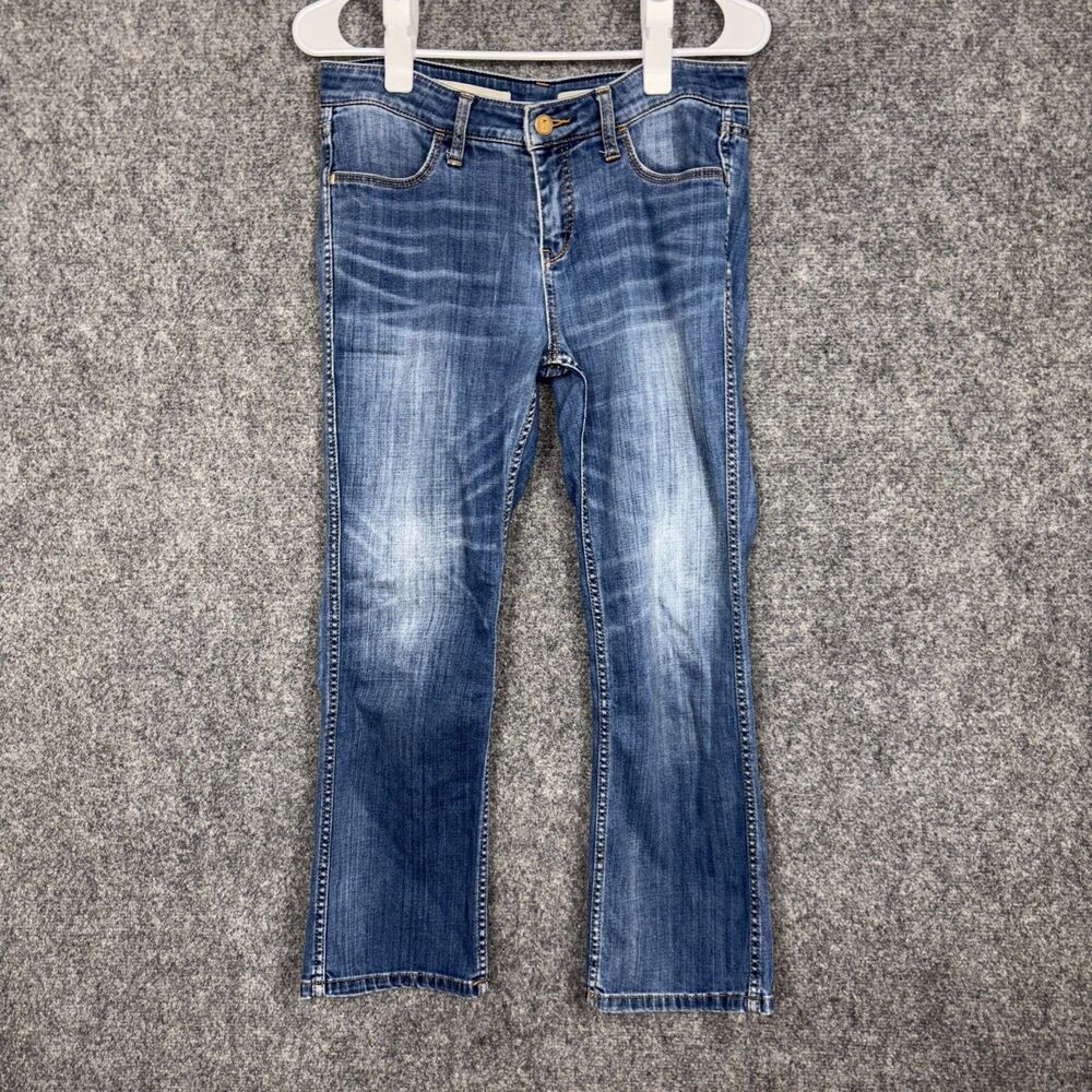 Pilcro Anthropologie Jeans Womens Size 28 Crop Bootcut